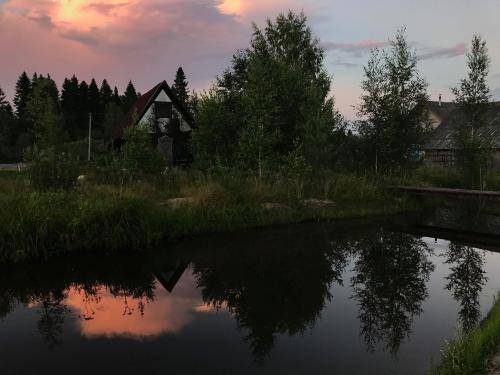 Gorneshno Spa / sunset in the village, photo by Igor Shmelev