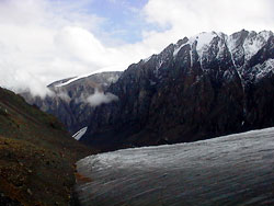 Aktru glacier, Altay mountains
